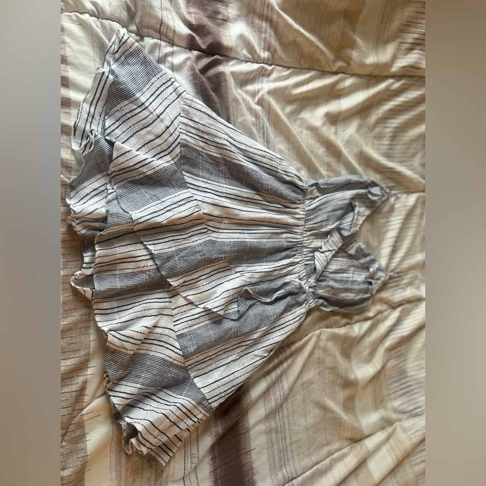 EXPRESS Ruffle Wrap Dress